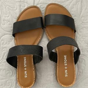 Macys Brand :Sun&Stone Sandals Size 5M